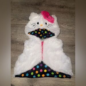 Hello Kitty Sanrio Very Rare 2013 Hoodie Half Jacket Top